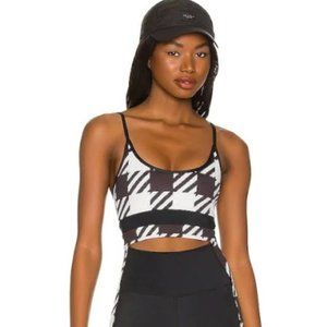 Beach Riot Eva Houndstooth Sports Bra